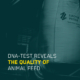 DNA test reveals the truth about animal feed