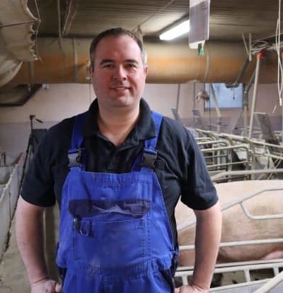 How a pig producer boosts his sows milk yield